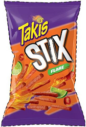 TAKIS STIX FLARE logo