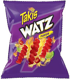TAKIS WATZ FUEGO logo