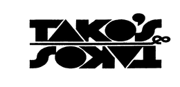 TAKO'S & TAKOS logo