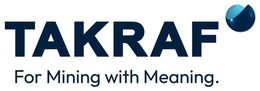 TAKRAF FOR MINING WITH MEANING. logo