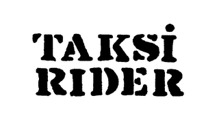 TAKSI RIDER logo