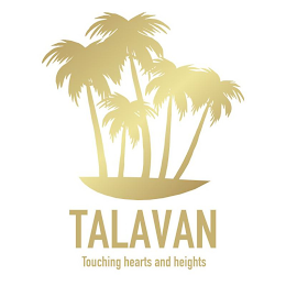 TALAVAN TOUCHING HEARTS AND HEIGHTS logo