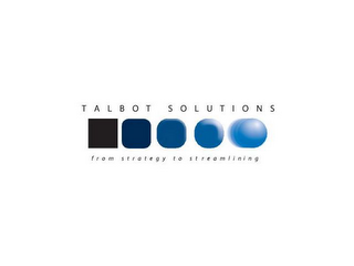 TALBOT SOLUTIONS FROM STRATEGY TO STREAMLINING logo