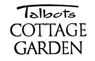 TALBOTS COTTAGE GARDEN logo