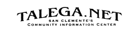 TALEGA.NET SAN CLEMENTES COMMUNITY INFORMATION CENTER logo