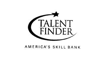 TALENT FINDER AMERICA'S SKILL BANK logo