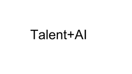 TALENT+AI logo