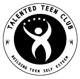 TALENTED TEEN CLUB BUILDING TEEN SELF ESTEEM logo