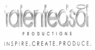 TALENTEDSOL PRODUCTIONS INSPIRE.CREATE.PRODUCE. logo