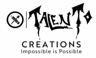 TALENTO CREATIONS IMPOSSIBLE IS POSSIBLE logo