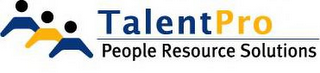 TALENTPRO PEOPLE RESOURCE SOLUTIONS logo