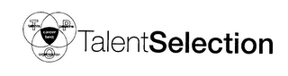 TALENTSELECTION T TALENTS P PASSIONS O ORGANIZATION CAREER BEST logo