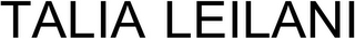 TALIA LEILANI logo