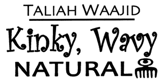 TALIAH WAAJID KINKY, WAVY NATURAL logo