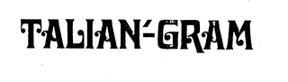 TALIAN'-GRAM logo