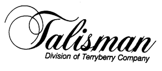TALISMAN DIVISION OF TERRYBERRY COMPANY logo