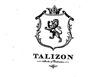 TALIZON MARKS OF DISTINCTION logo