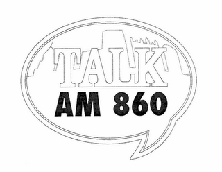 TALK AM 860 logo