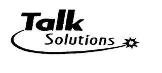 TALK SOLUTIONS logo