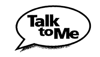 TALK TO ME logo