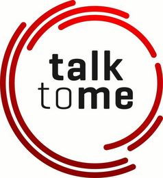 TALK TO ME logo