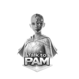 TALK TO PAM logo