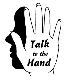 TALK TO THE HAND logo