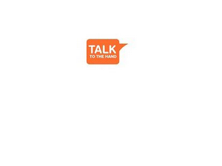 TALK TO THE HAND logo