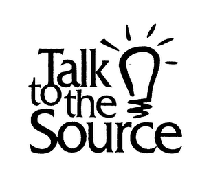 TALK TO THE SOURCE logo