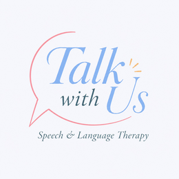 TALK WITH US SPEECH & LANGUAGE THERAPY logo