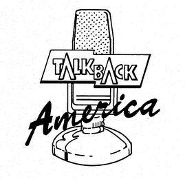 TALKBACK AMERICA logo