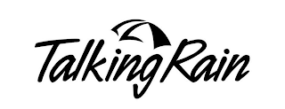 TALKING RAIN logo
