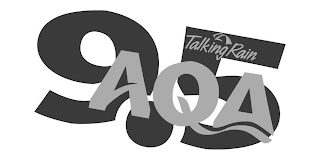 TALKING RAIN AQA 9.5 logo