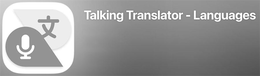 TALKING TRANSLATOR - LANGUAGES