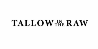 TALLOW IN THE RAW logo