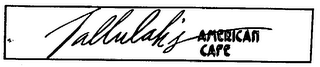 TALLULAH'S AMERICAN CAFE logo