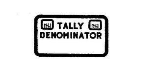 TALLY DENOMINATOR logo