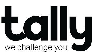 TALLY WE CHALLENGE YOU logo
