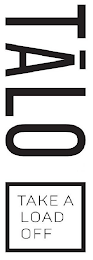 TALO TAKE A LOAD OFF logo