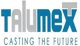 TALUMEX CASTING THE FUTURE logo