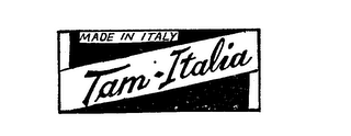 TAM-ITALIA MADE IN ITALY logo