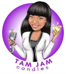 TAM JAM CANDLES logo