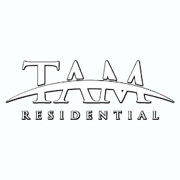 TAM RESIDENTIAL logo