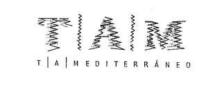 TAM T A MEDITERRANEO logo