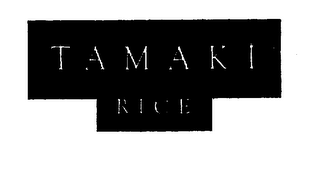 TAMAKI RICE logo