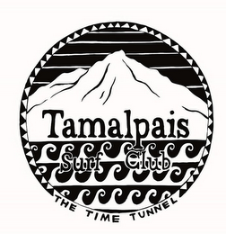 TAMALPAIS SURF CLUB THE TIME TUNNEL logo