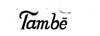 TAMBE logo