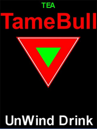 TAMEBULL UNWIND DRINK TEA logo