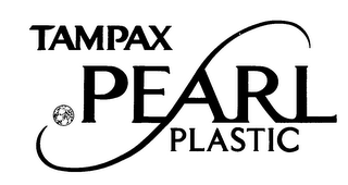 TAMPAX PEARL PLASTIC logo