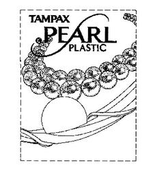 TAMPAX PEARL PLASTIC logo